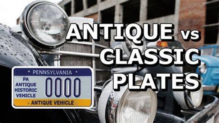 How much are antique plates in PA?