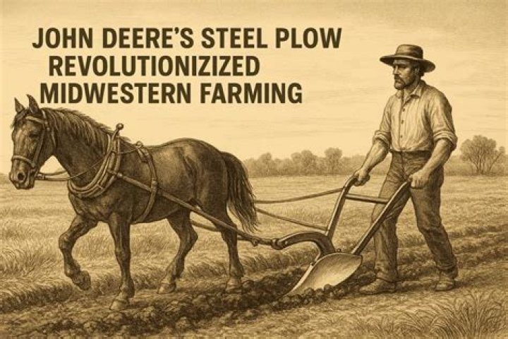How much did the John Deere steel plow cost in 1837?