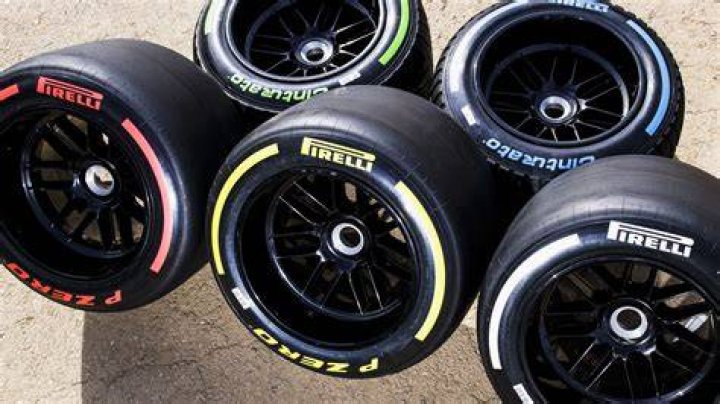 How much does a Formula 1 tire and wheel weigh?