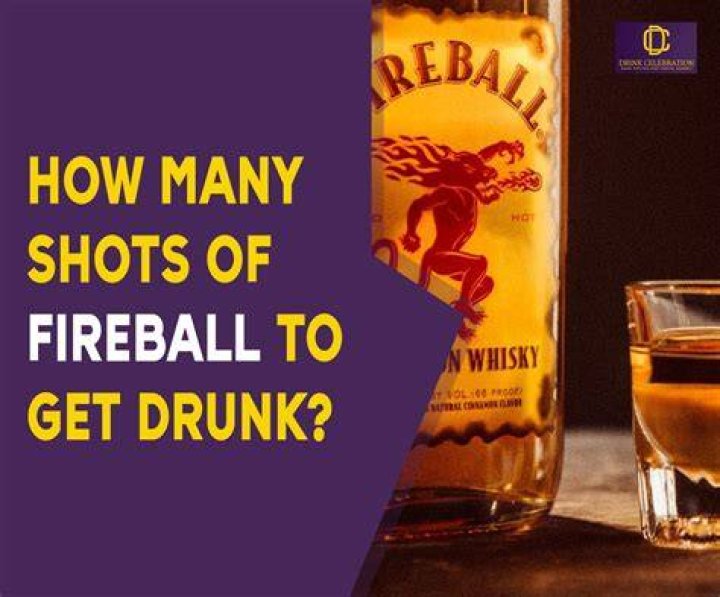 how much fireball to get drunk?