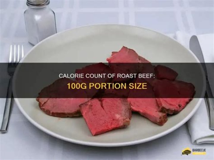 How much is 100g ground beef?