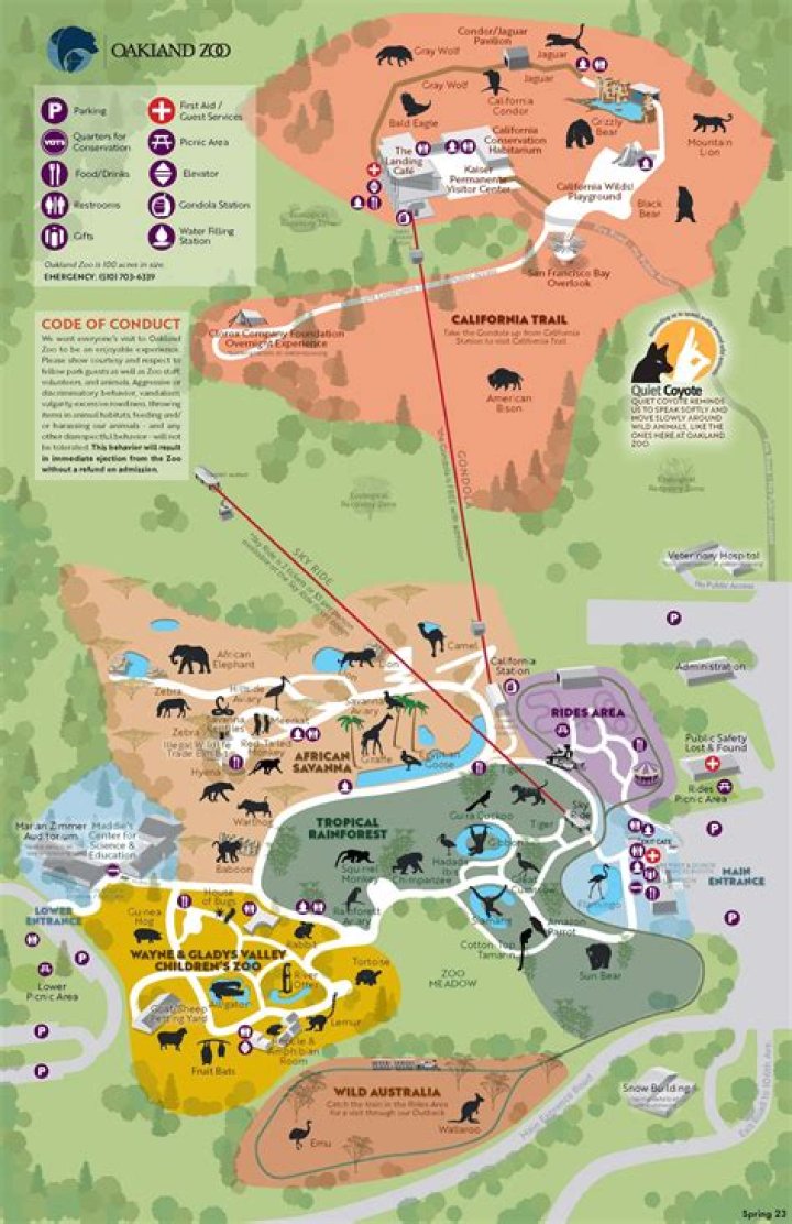 How much is Oakland Zoo admission?