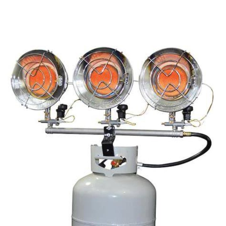 How much propane does wall heater use?