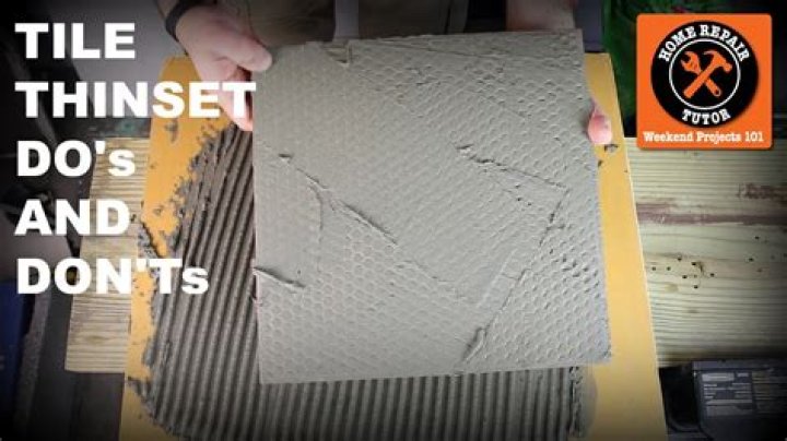 How much thinset do I need for tile?