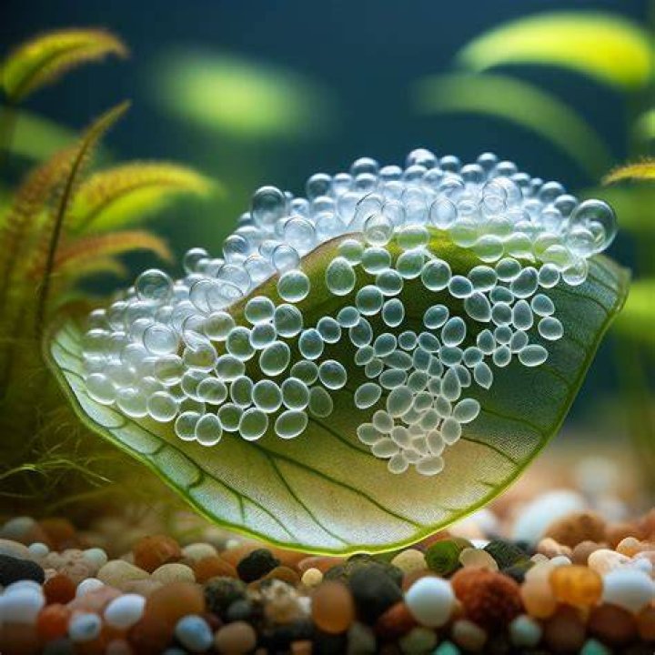 How often do land snails lay eggs?