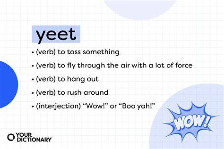 How old is the word YEET?