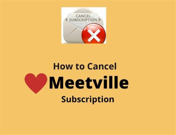 how to cancel meetville subscription?