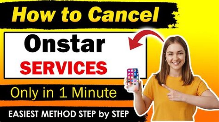 How to cancel onstar data plan?