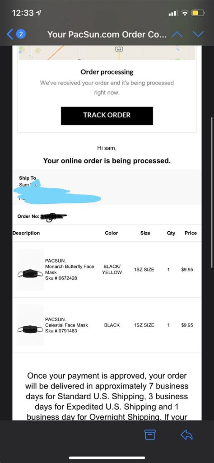 how to cancel pacsun order?
