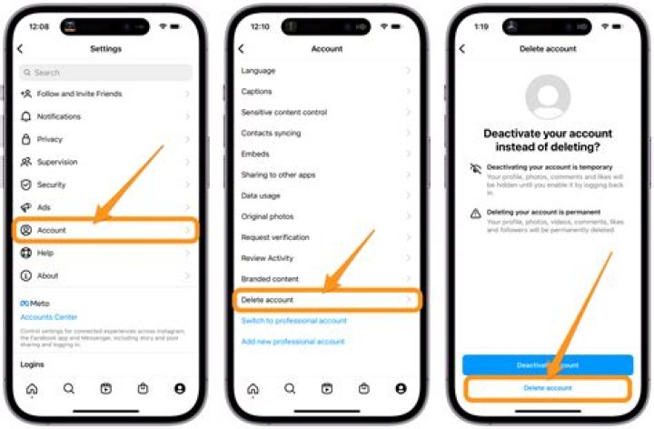 how to delete a tumblr account on android?