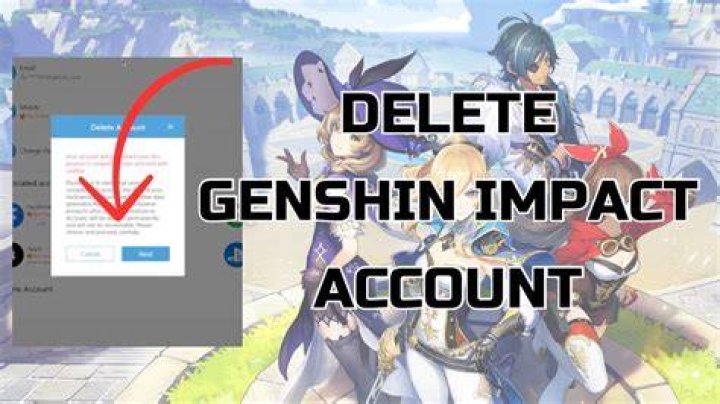 how to delete genshin impact save data?