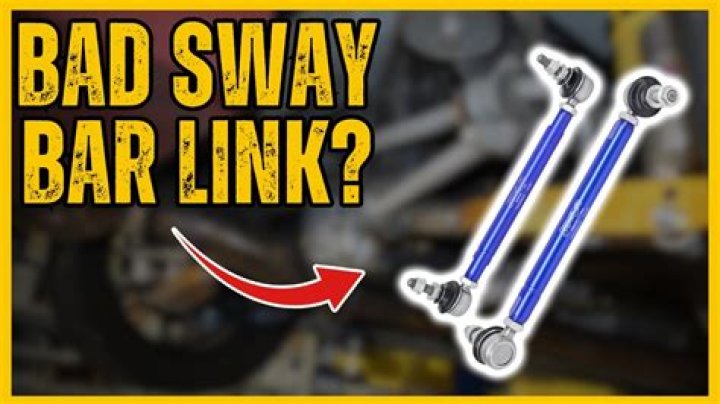 Is a broken sway bar link dangerous?