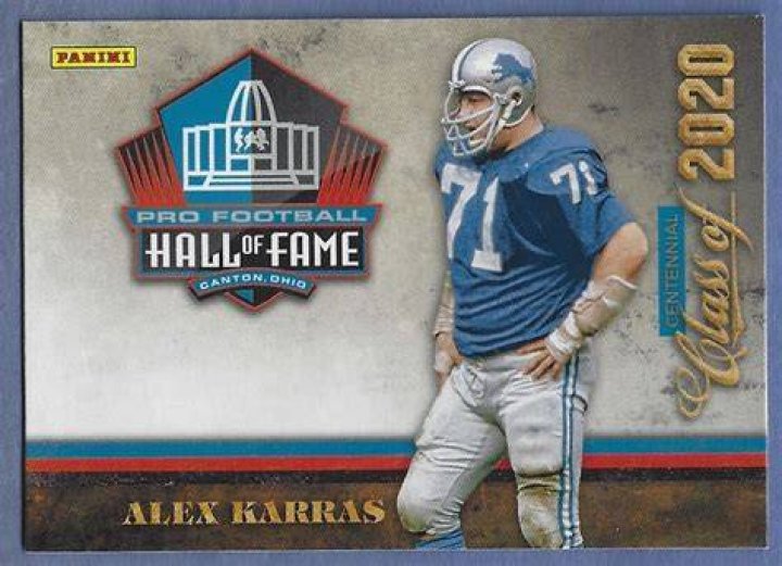 Is Alex Karras in the Hall of Fame?