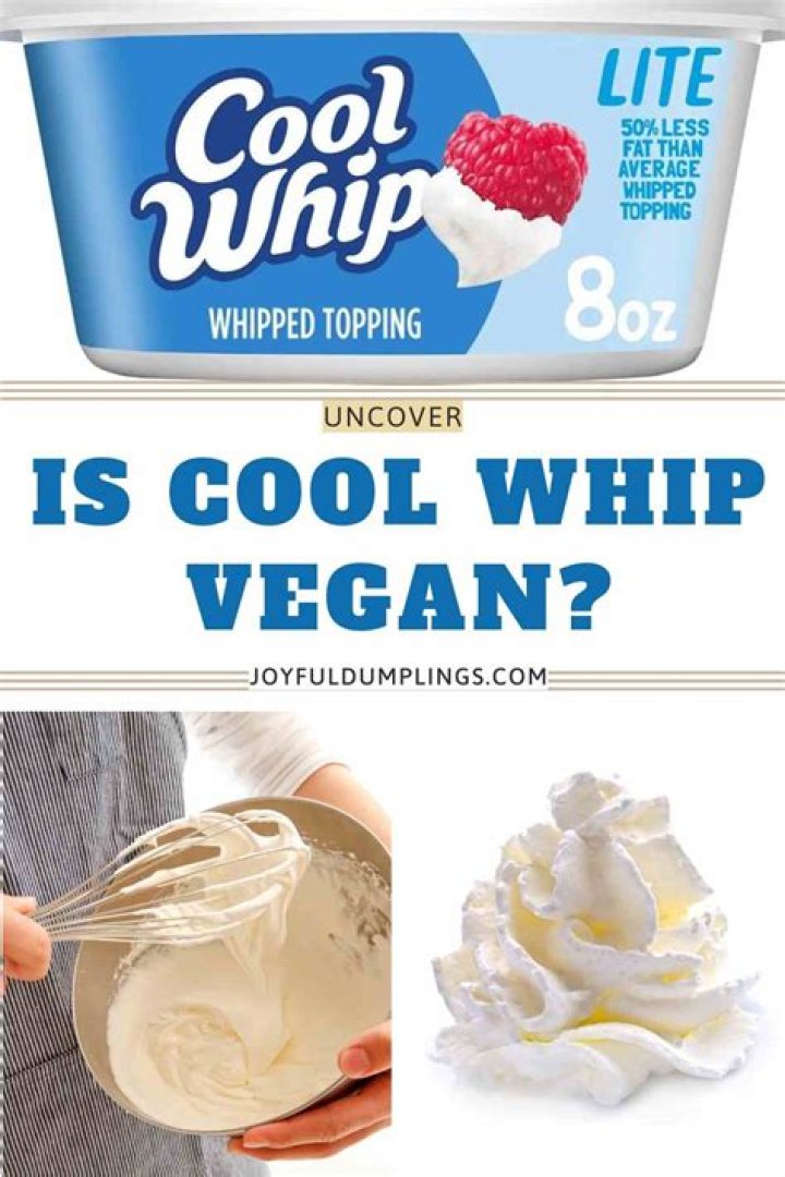 Is Dream Topping the same as Cool Whip?