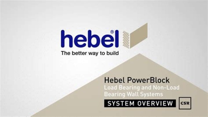 Is Hebel load bearing?