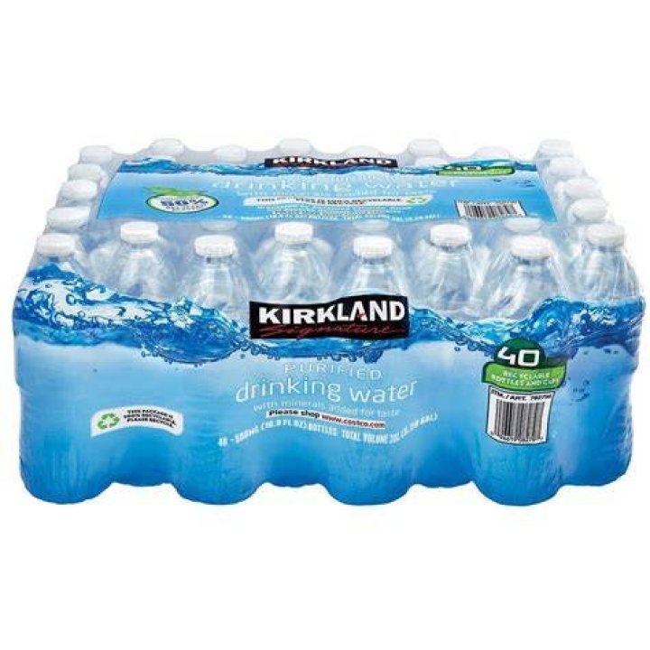 Is kirkland bottled water fluoridated?