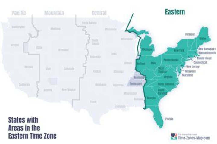 Is Mississippi in the Eastern time zone?