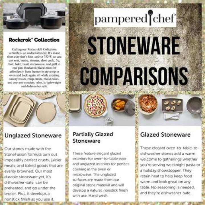 Is Pampered Chef stoneware warranty?