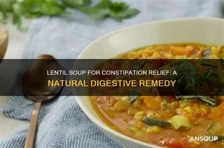 Is pea soup good for constipation?