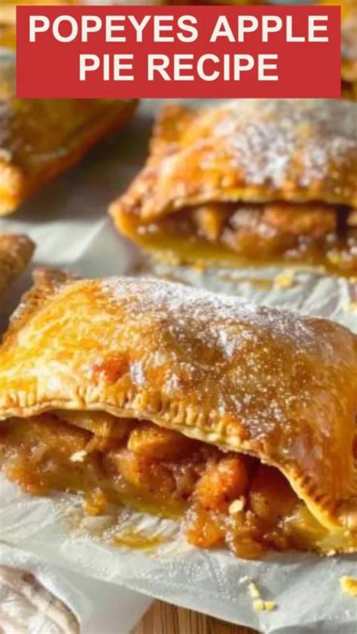 Is Popeyes apple pie good?