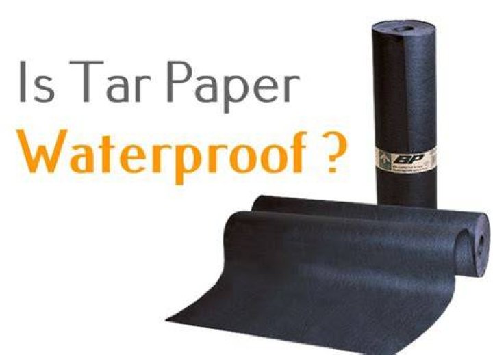 Is roofing paper waterproof?