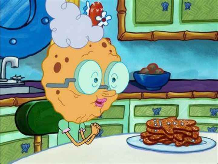 Is SpongeBob’s grandma a sponge or a cookie?