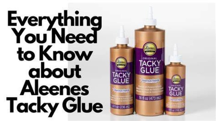 Is tack it over and over the same as tacky glue?