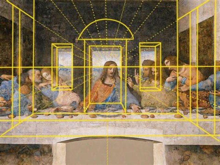 Is the Last Supper a linear perspective?