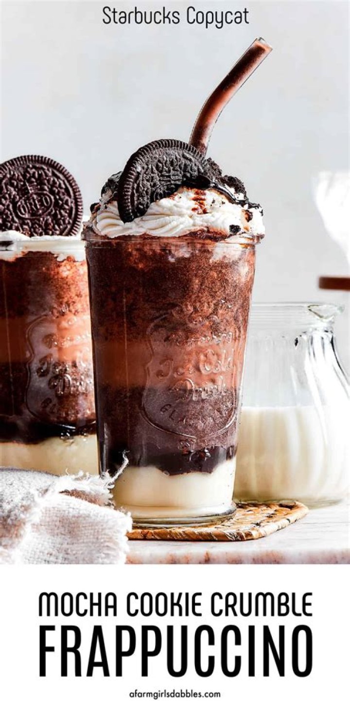 Is the Mocha Cookie Crumble Frappuccino vegan?