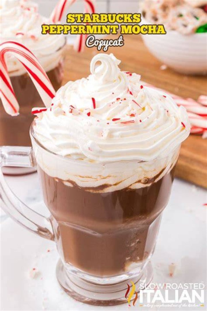 Is the peppermint mocha hot or cold?