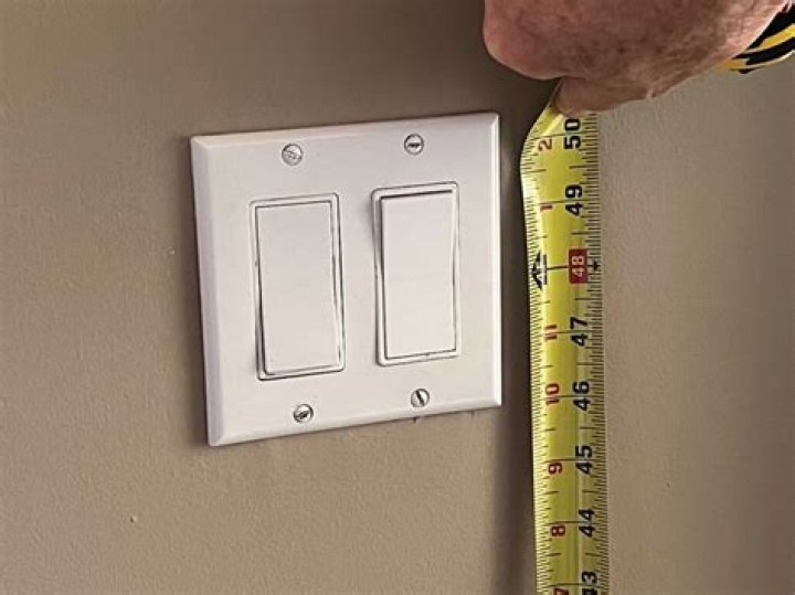 Is there a standard height for light switch?