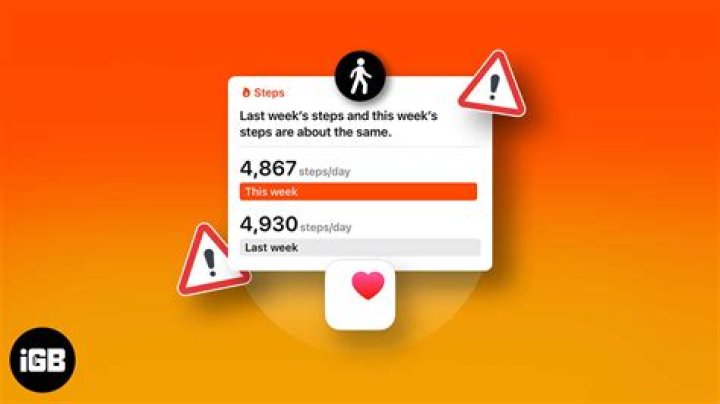 tracking steps on iphone?