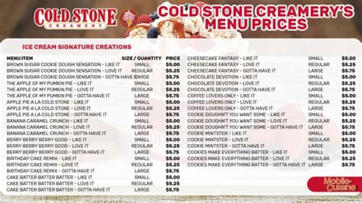 What age does Cold Stone hire?