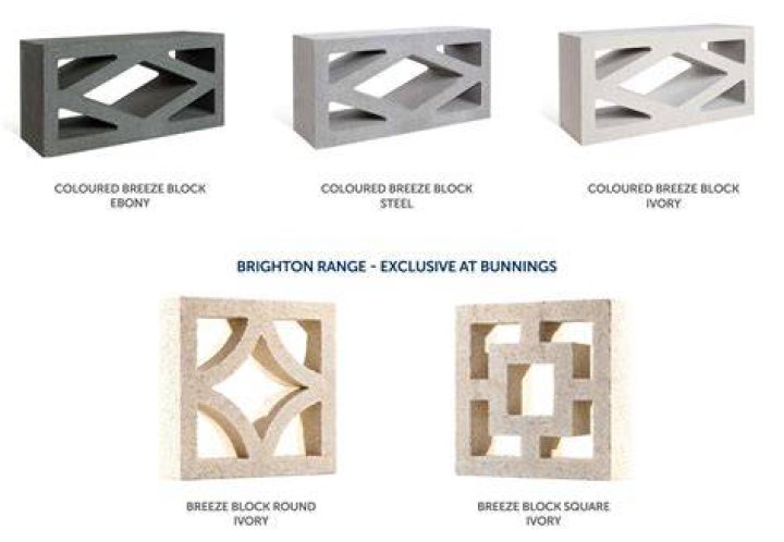 What are Breezeblocks made of?