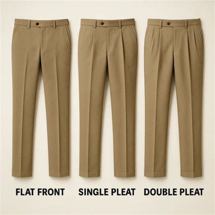 What are double front pants?
