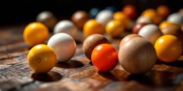 What are Foosballs made of?
