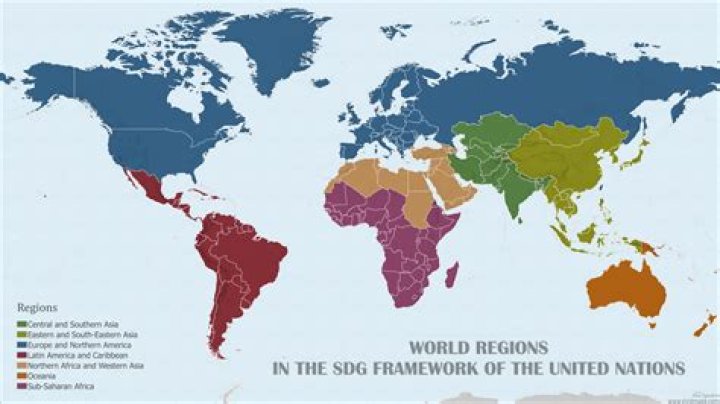 What are geopolitical regions?