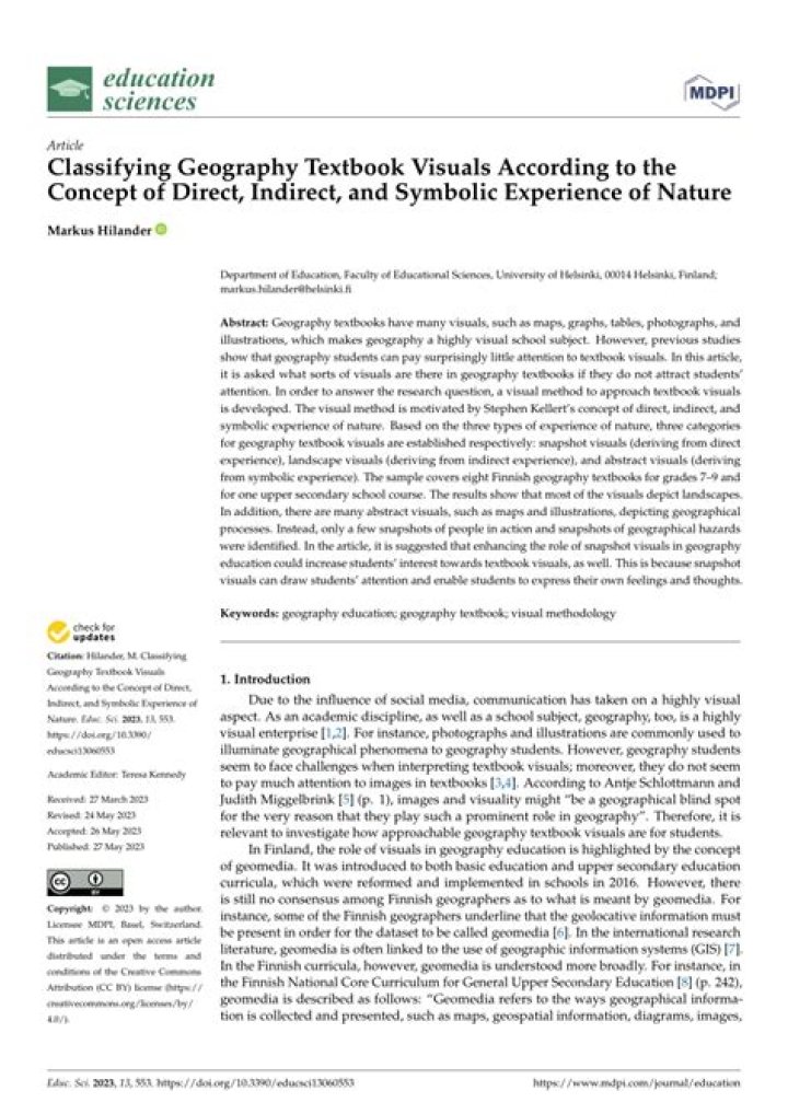 What are indirect experiences?