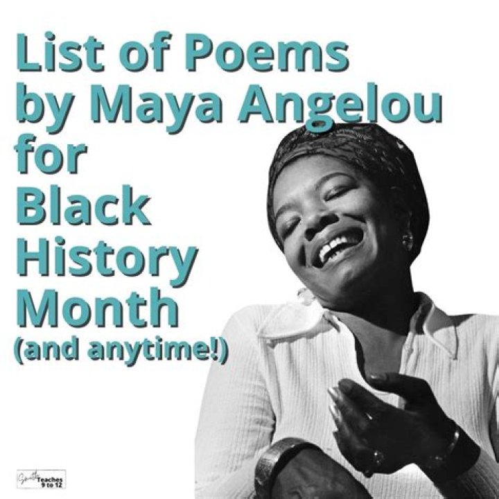 What are some character traits of Maya Angelou?