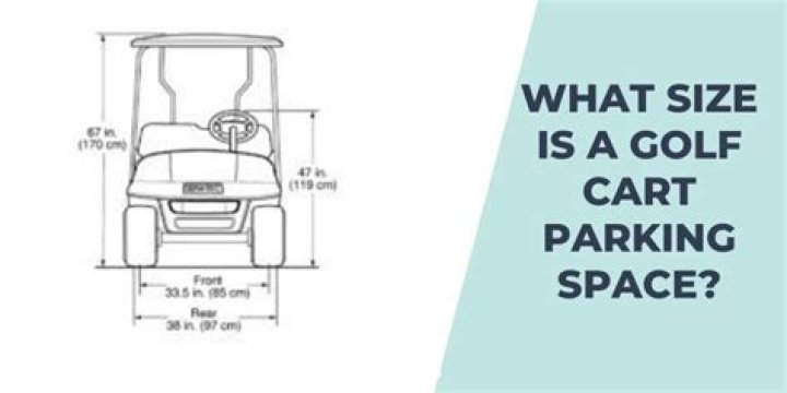What are the dimensions of a golf cart garage?