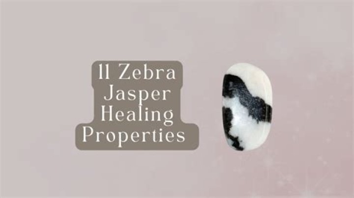What are the healing properties of Zebra Jasper?