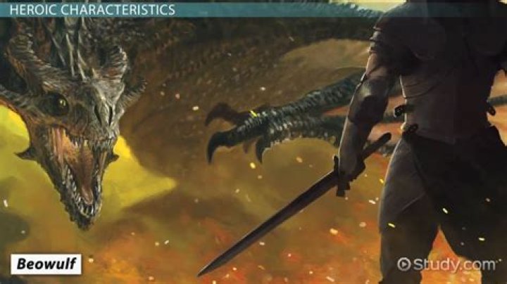 What are the heroic qualities of Beowulf?