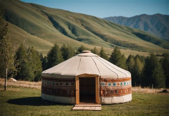 What are yurts made of?