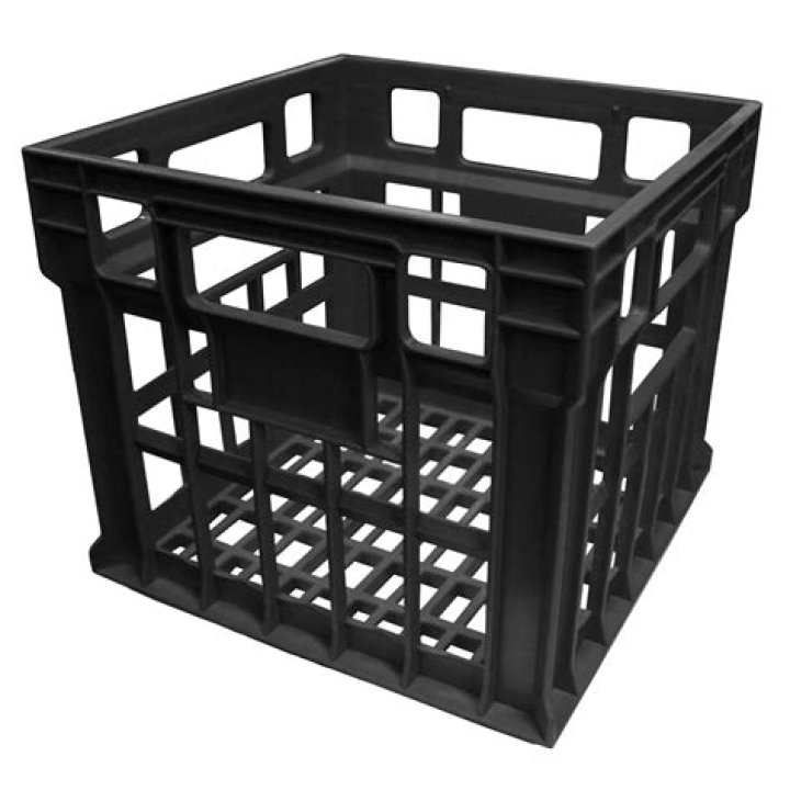 What can I do with plastic milk crates?