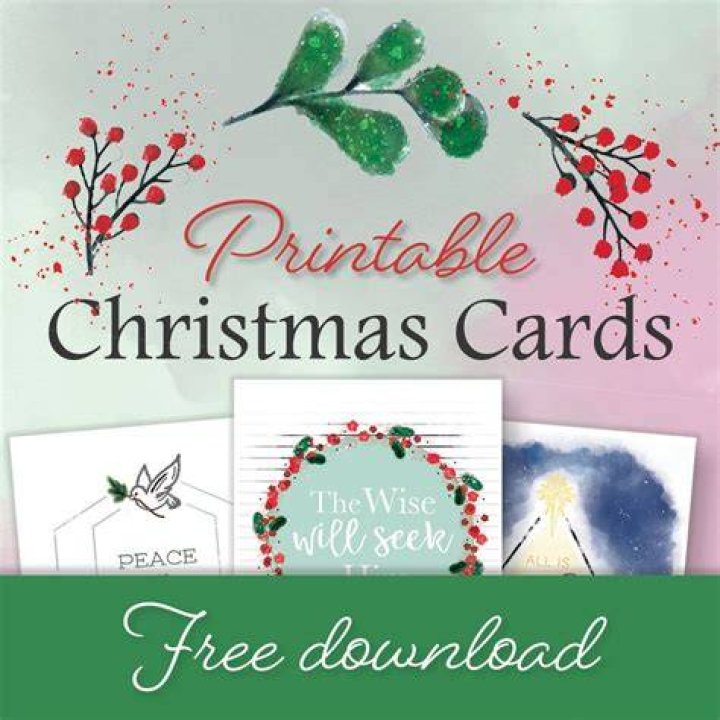 What can you do with picture Christmas cards?