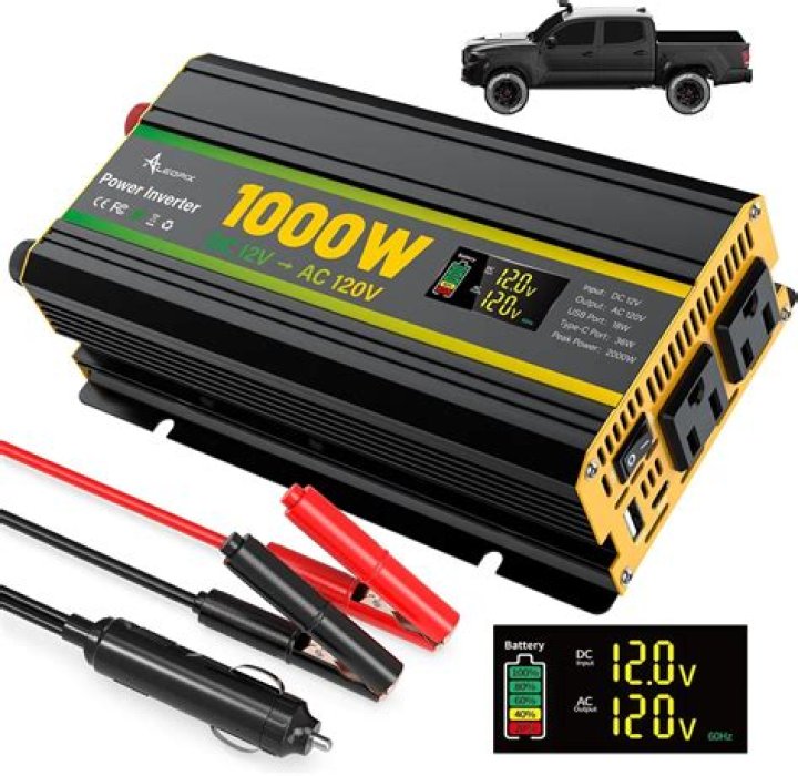 What can you run with a 750 watt inverter?