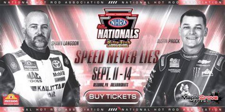 What channel is NHRA drag racing on?