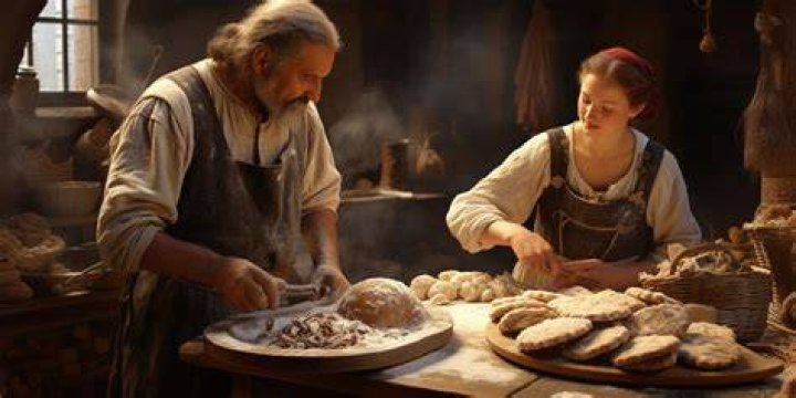 What did bakers wear in the Middle Ages?