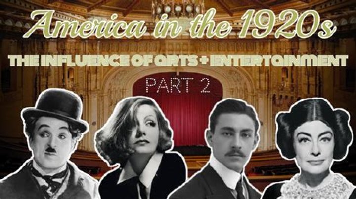 What did people do in the 1920s for entertainment?