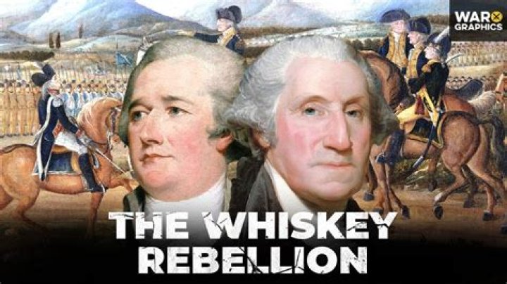 What did the Whiskey Rebellion show?